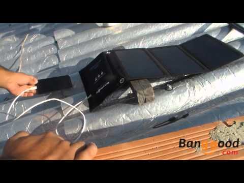 Carregador Solar BlitzWolf 20W/3A Duas Portas USB