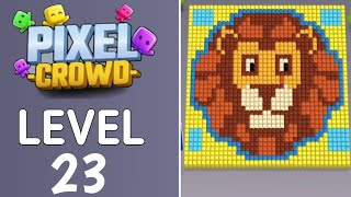 Pixel Crowd Level 23 Full Walkthrough Solution