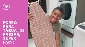 Como fazer capa para tábua de passar roupas?