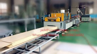 WPC PVC Wall Panel Extrusion Line Machine