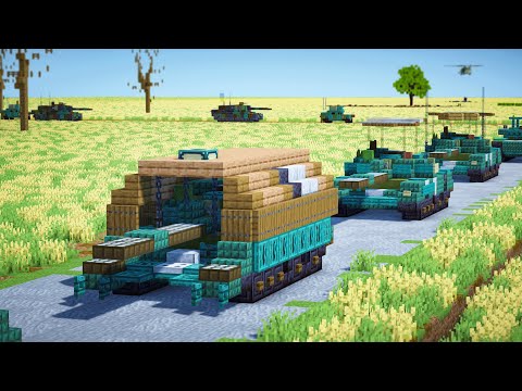Minecraft Turtle Tank Shed T-62M