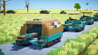 Minecraft Turtle Tank Shed T-62M