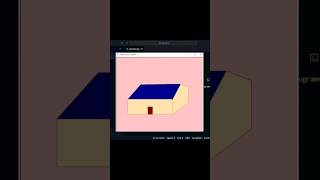 Simple house on python turtle #pythonprogramming #viral #coding #project #house #viral