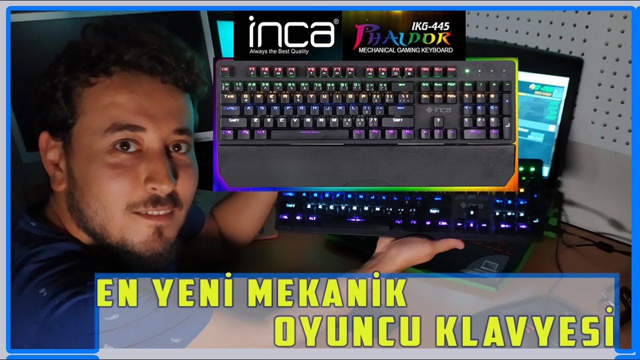 Black Friday indirimi ile çok uyguna oyuncu klavyesi İnca Ikg-445 