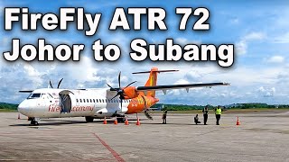 FireFly ATR 72 Johor to Subang FireFly ATR 72 Johor to Subang