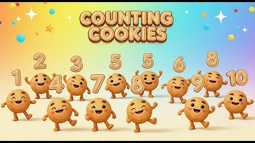 Counting Cockies 1 to Ten | Fun 3D Counting Song for Kids | Toon Beats Studio