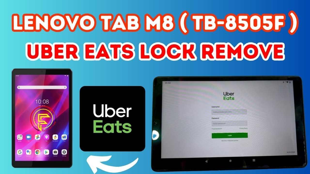 lenovo Tab Uber Eats lock remove || Lenovo Tab MDM Lock Remove
