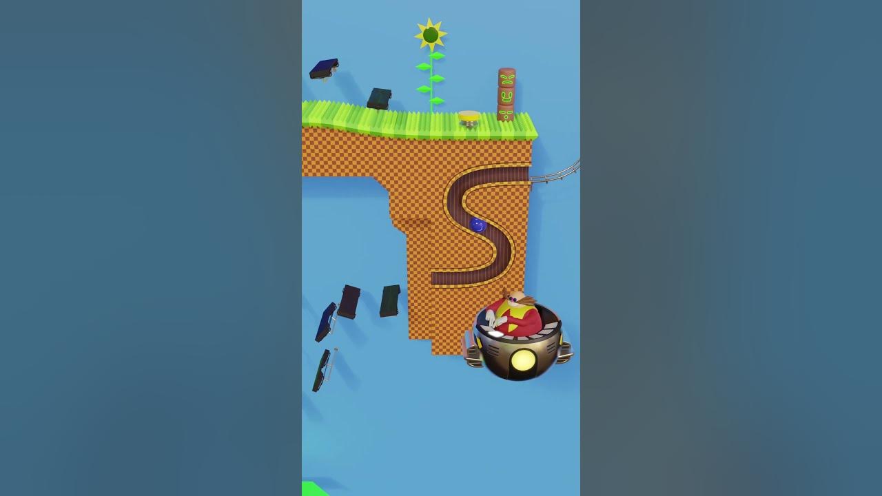 Sonic Theme (Green Hill) - Marble Music  #sonic #satisfiying #music