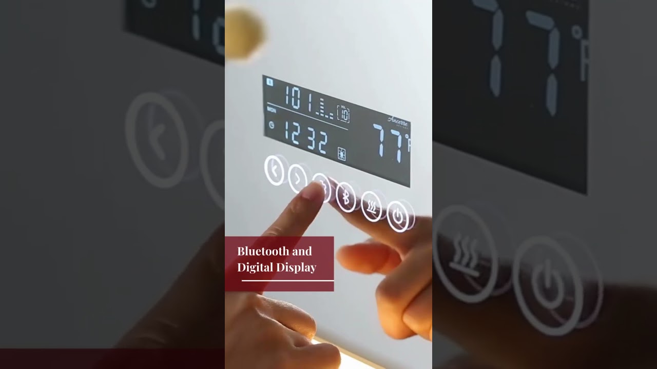 ShopHubDepot Ancerre Otto LED Octagon Mirror Vanity