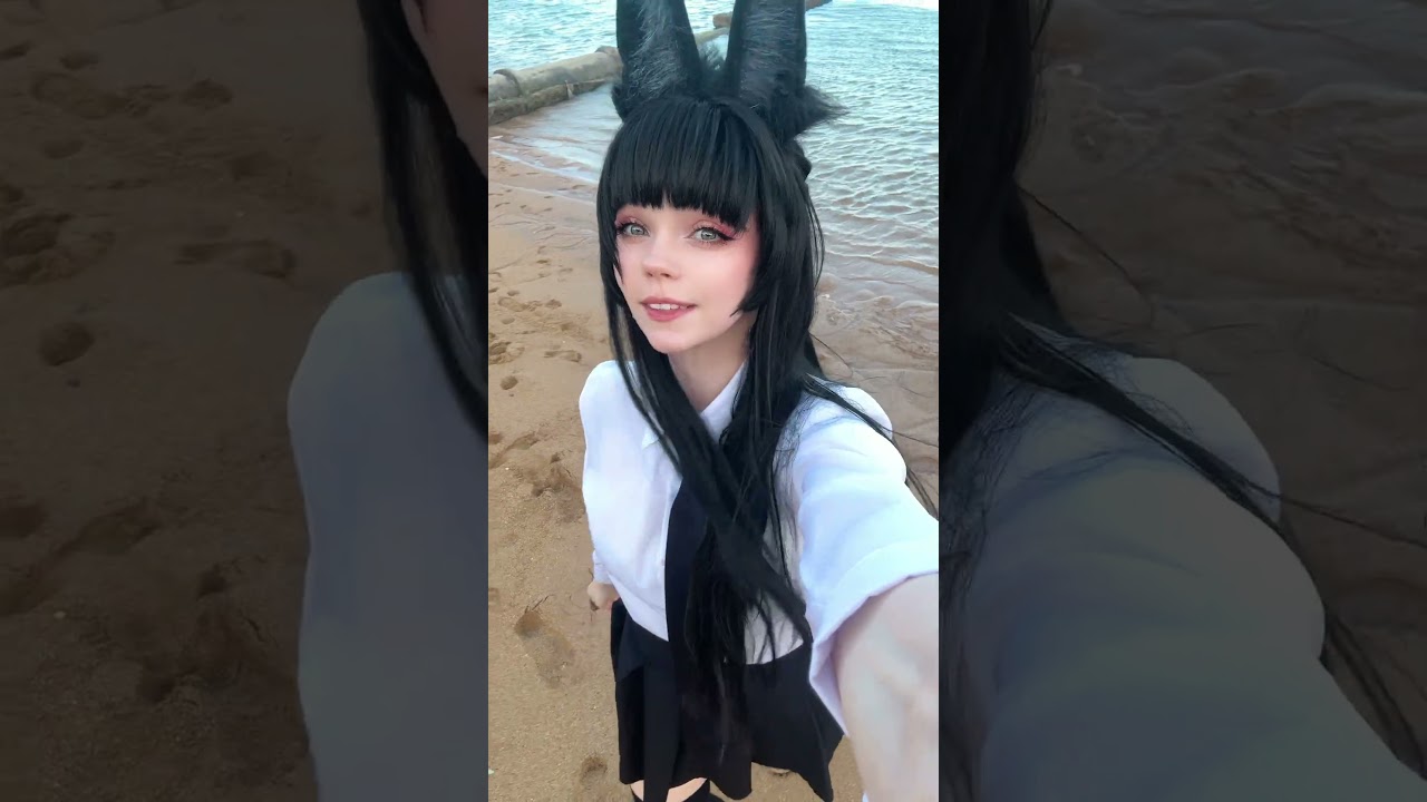 Her ears rly impressively big #miyabi #cosplay #zzz