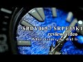 Seiko SBDY065 / SRPE33K1 samurai review video. Look at the dial texture attentively.