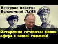 НОВАЯ АФЕРА С ПЕНСИЕЙ. Вечерние новости #3