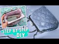 IT IS SO SPARKLE!! THE FRAME BAG + PATTERN MAKING | Purse from Clothes