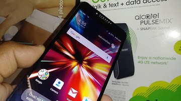 Turn off Talkback on Alcatel PULSEMIX Model 5085C