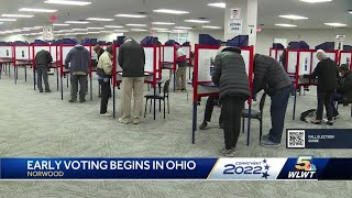 Commitment 2022: Early voting for mid-term elections begin in Ohio
