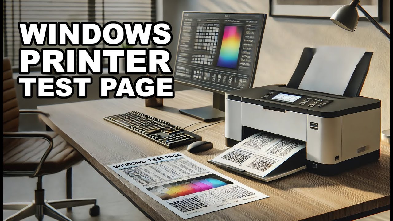 Munk Lærd Grundlægger How to: Print a Windows test page (Windows 10) - YouTube