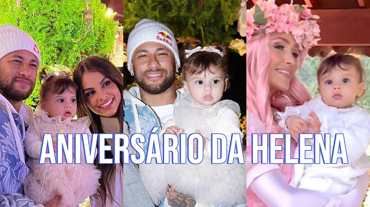 This is how HELENA's 1 YEAR BIRTHDAY PARTY, DAUGHTER of NEYMAR and AMANDA KIMBERLLY, went!