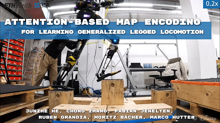 Attention-based map encoding for learning generalized legged locomotion