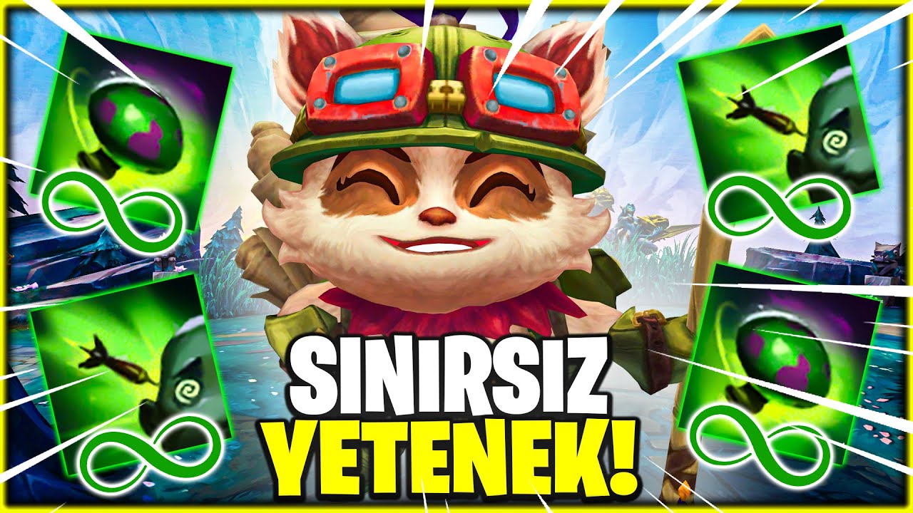 FULL YETENEK HIZI TEEMO HEM DE 3 MAÇ!