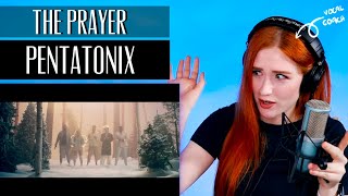 Pentatonix... THE PRAYER | Vocal Coach Reaction/Analysis... this is angelic