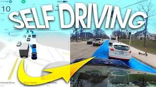 my most difficult drive with tesla's new self driving v12 software update!