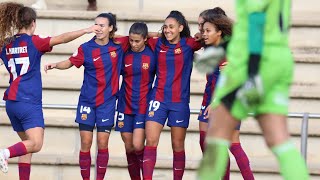 FC Barcelona B 21 CD Alba Fundación | Femenino | RESUMEN