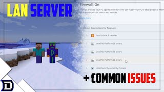 dragt Af Gud Stillehavsøer How to make a Minecraft LAN Server (+ fixes for common issues) - YouTube