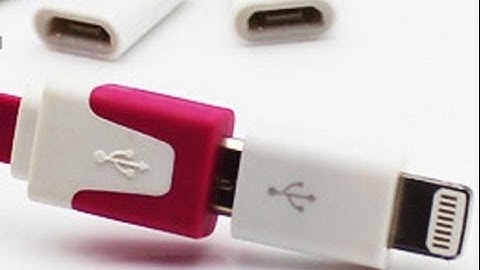 How to use an (Angled / Retractable) Micro USB Cable to Charge an iPhone / iPad Mini (Review / Test)