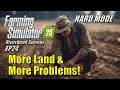 Farming Simulator 25 - EP24 - Land and Problems | Survival Challenge Hard Mode | Riverbend Springs