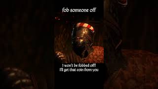 fob sb off — Kingdom Come : Deliverance dialogue scene