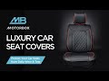 Upgrade Your Ride | MotorBox™ Prestige Premium Front Seat Covers