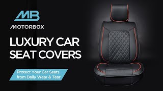 Upgrade Your Ride | MotorBox™ Prestige Premium Front Seat Covers by CarXS 3 views 1 day ago 41 seconds