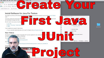 Create a Project and write your first test in Java with IntelliJ