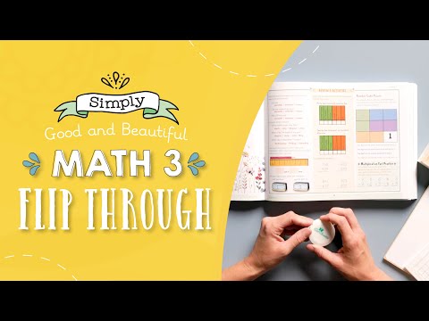 Simply Good and Beautiful Math 3 | Flip Through | The Good and the Beautiful