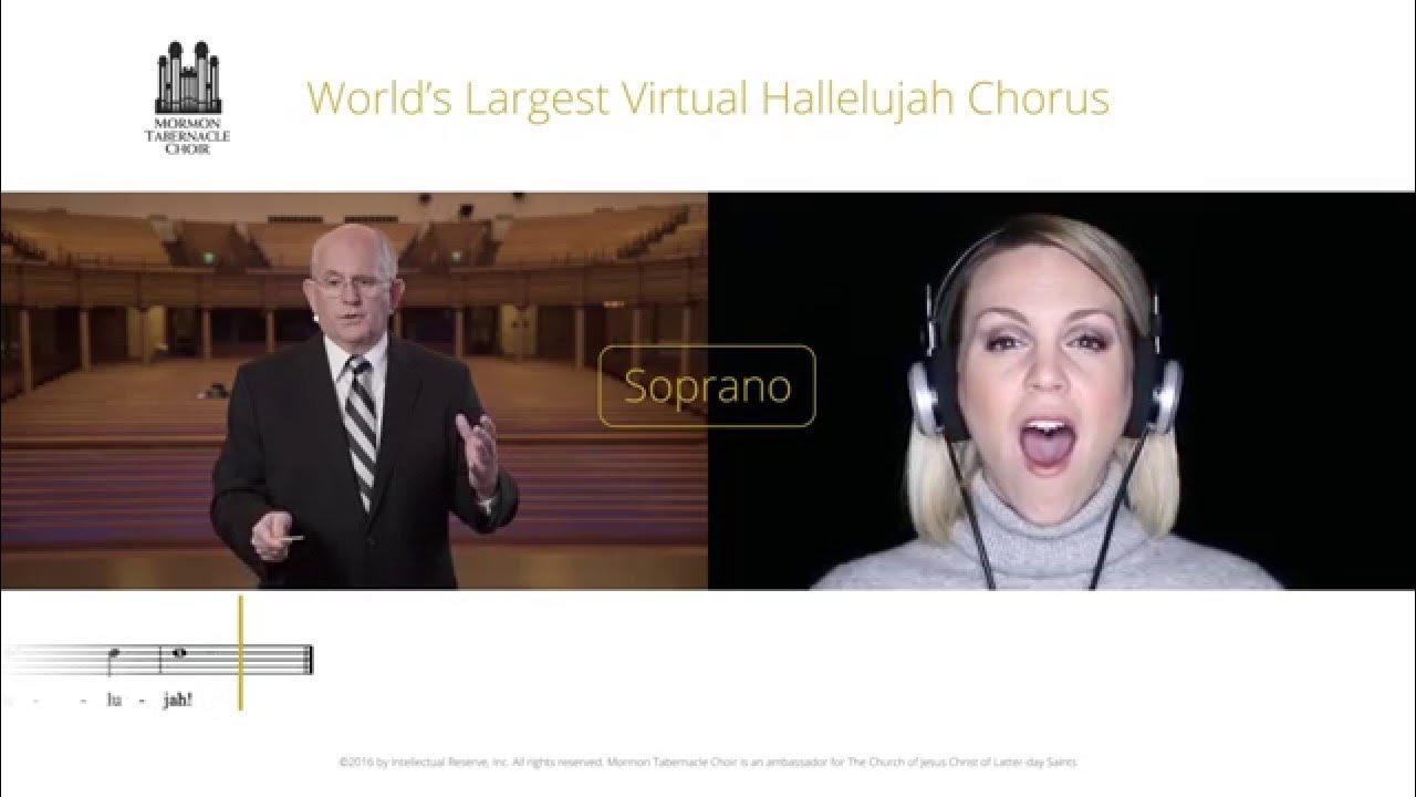 Soprano Part for #Hallelujah Virtual Choir | The Tabernacle Choir Soprano Part for #Hallelujah Virtual Choir | The Tabernacle Choir