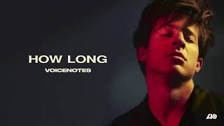 Charlie Puth - How Long [Official Instrumental]