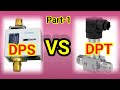 Difference between differential pressure switch and differential pressure transmitter