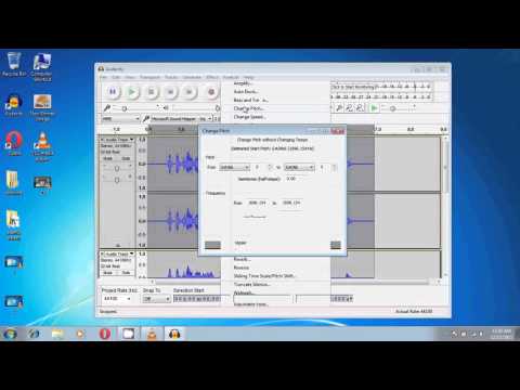 How to create audio filter like L of Death Note