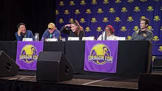 Dragon con Sunday Panel Garrett Wang, Christina Chong, Celia Rose Gooding, Anson Mount, Ethan Peck