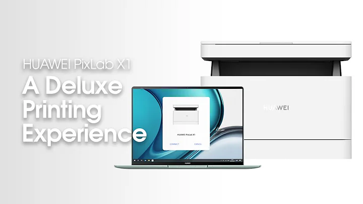 HUAWEI PixLab X1 - A deluxe Printing Experience - DayDayNews