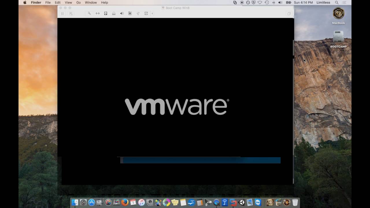 Migrating A Windows Boot Camp Partition To Vmware Fusion Youtube