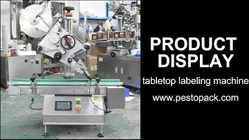 Table Top Label Applicator Tabletop Labeling Machine Tabletop Round Bottle Labeler