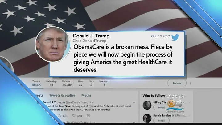 Trump Cutting Obamacare Insurance Subsidies