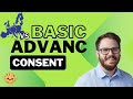 Consent Mode Basic vs Advance