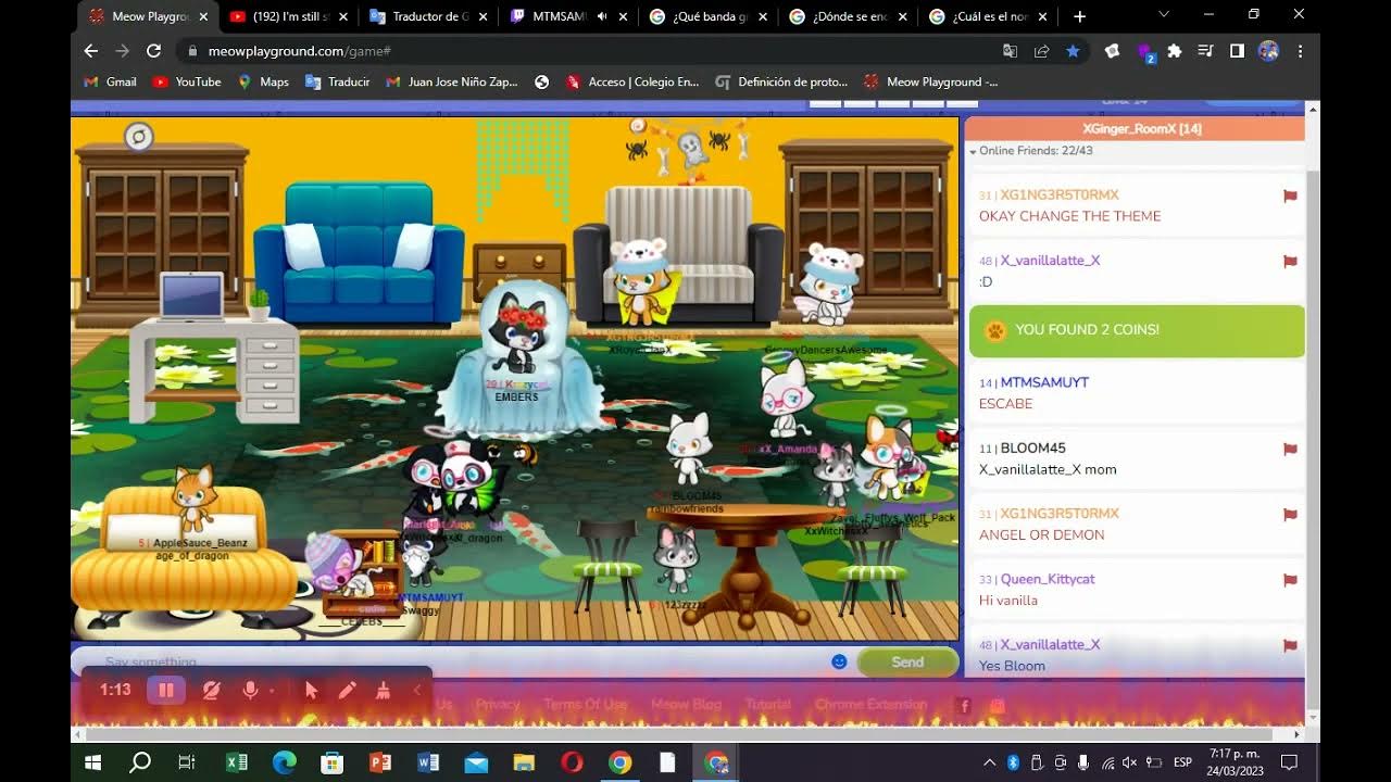 Meow Playground Online Pets Game YouTube