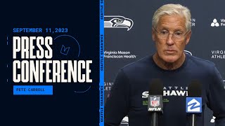 Famous Pete Carroll: "We Can Find Positives To Build On" | Press Conference - September 11, 2023 Profile
