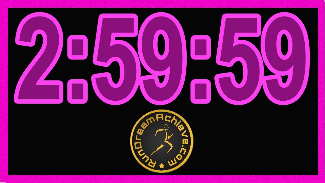 How to Run A Marathon Under 3 Hours Realistically YouTube