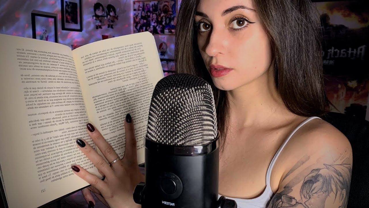 ASMR lectura susurrada lenta extremadamente relajante 📖✨ The Witcher Parte 6