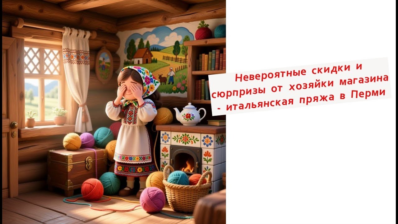 Итальянская пряжа в Перми — Потеряшки, скидки и загадочная Бобина из будущего!