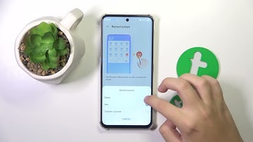 Nubia Focus Pro 5G - How to Change Screen Recording Sound Settings - Customize Audio Capture